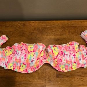 Victoria Secret Bikini Top Multicolored 36B